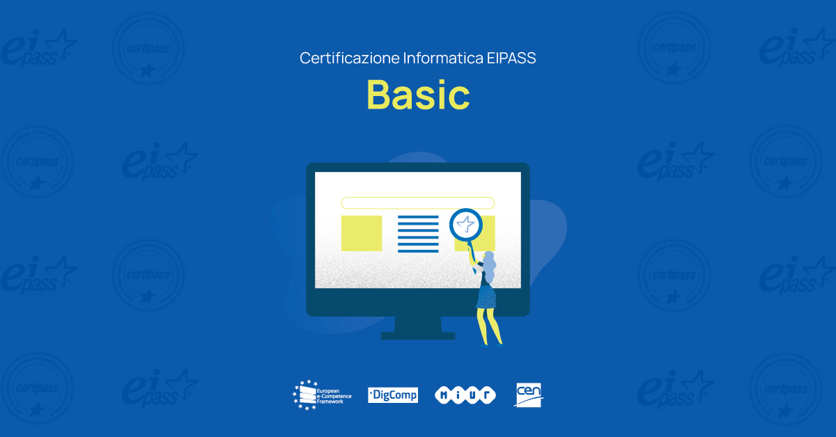 Certificazione informatica – Eipass Basic